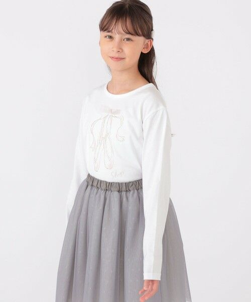 SHIPS / シップス Tシャツ | SHIPS KIDS:140〜150cm / バレエ 長袖 TEE | 詳細1