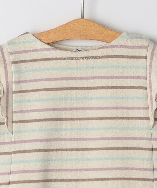 SHIPS / シップス Tシャツ | SHIPS KIDS:80〜90cm / オーガニック コットン フリル プルオーバー | 詳細2