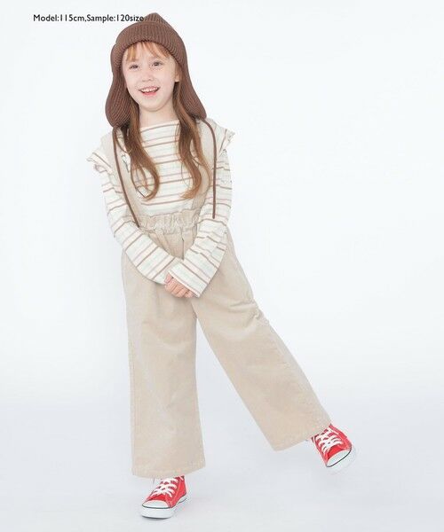 SHIPS / シップス Tシャツ | SHIPS KIDS:100〜130cm / オーガニック コットン フリル プルオーバー | 詳細13