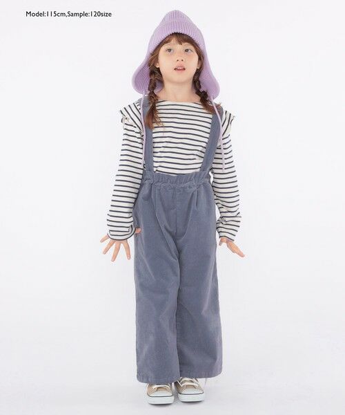SHIPS / シップス Tシャツ | SHIPS KIDS:100〜130cm / オーガニック コットン フリル プルオーバー | 詳細30