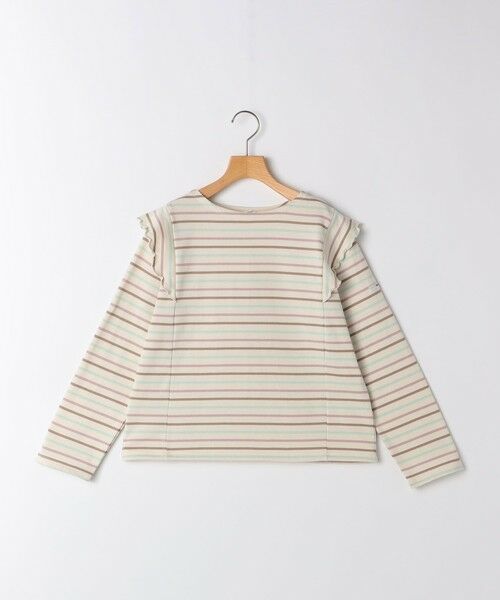 SHIPS / シップス Tシャツ | SHIPS KIDS:140〜150cm / オーガニック コットン フリル プルオーバー | 詳細12