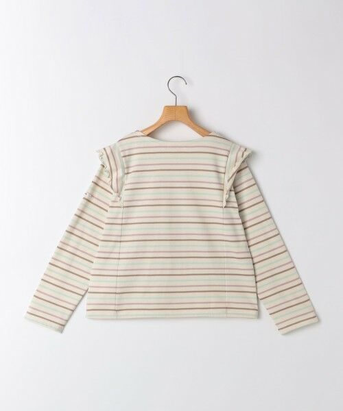 SHIPS / シップス Tシャツ | SHIPS KIDS:140〜150cm / オーガニック コットン フリル プルオーバー | 詳細13