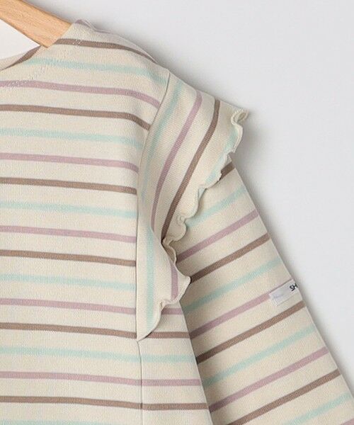 SHIPS / シップス Tシャツ | SHIPS KIDS:140〜150cm / オーガニック コットン フリル プルオーバー | 詳細15