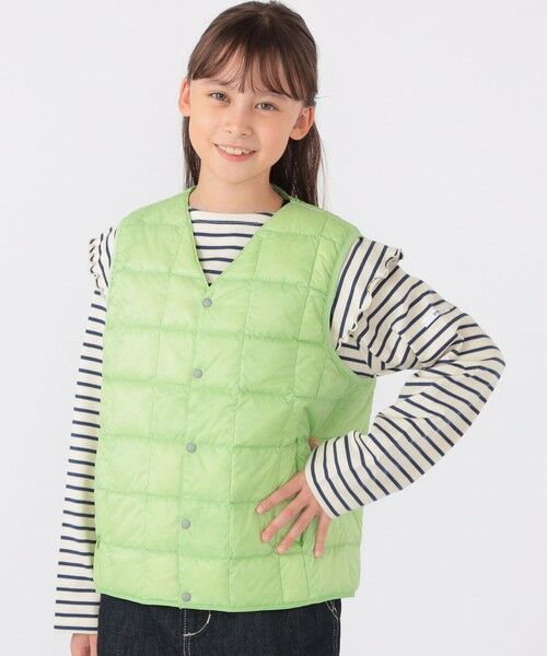 SHIPS / シップス Tシャツ | SHIPS KIDS:140〜150cm / オーガニック コットン フリル プルオーバー | 詳細28