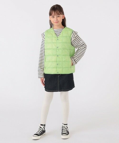 SHIPS / シップス Tシャツ | SHIPS KIDS:140〜150cm / オーガニック コットン フリル プルオーバー | 詳細30