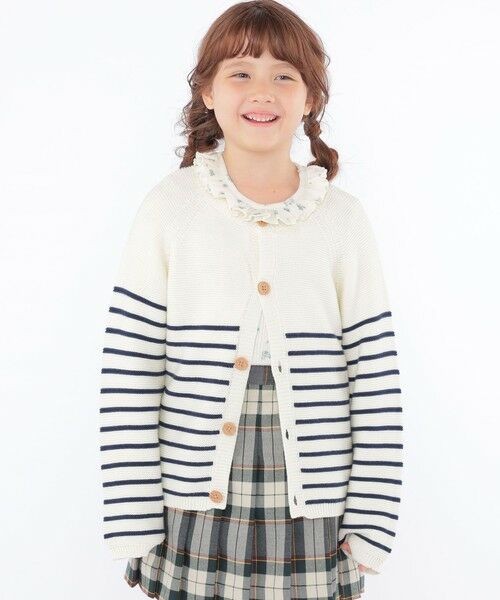 SHIPS / シップス Tシャツ | SHIPS KIDS:100〜130cm / フラワー テキスタイル 長袖 TEE | 詳細11