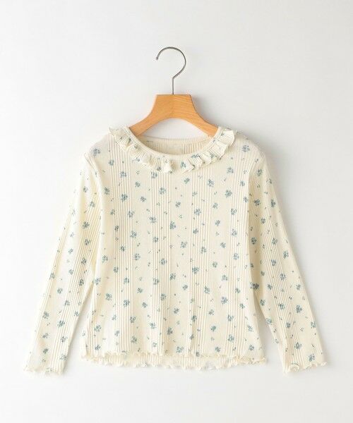 SHIPS / シップス Tシャツ | SHIPS KIDS:100〜130cm / フラワー テキスタイル 長袖 TEE | 詳細19