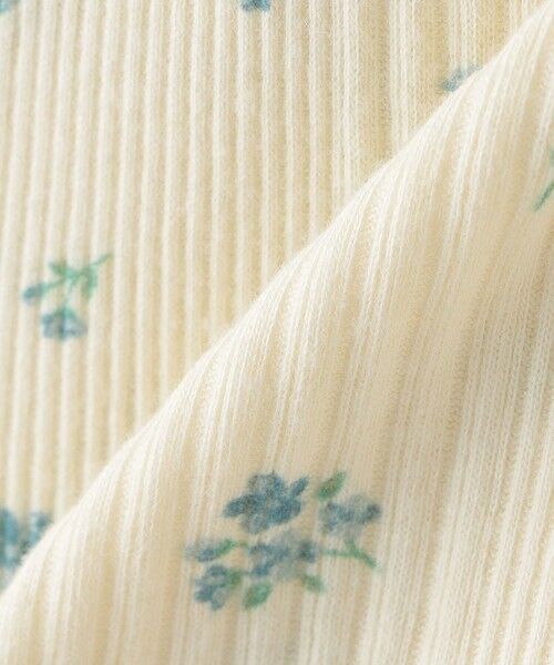 SHIPS / シップス Tシャツ | SHIPS KIDS:100〜130cm / フラワー テキスタイル 長袖 TEE | 詳細20