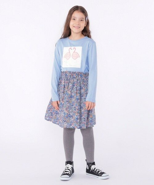 SHIPS / シップス Tシャツ | SHIPS KIDS:140〜150cm / ツイン バード フェイクファー 長袖 TEE | 詳細22