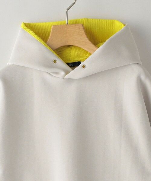 SHIPS / シップス Tシャツ | SHIPS KIDS:100〜130cm /〈多機能〉ダブル ニット フード パーカー | 詳細7