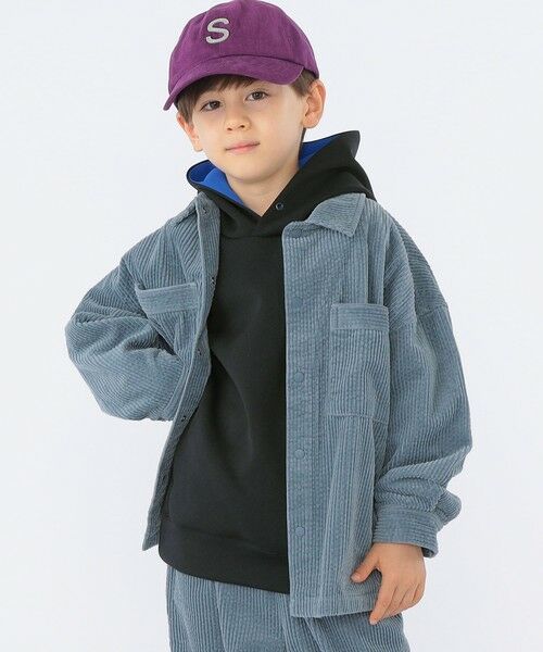 SHIPS / シップス Tシャツ | SHIPS KIDS:100〜130cm /〈多機能〉ダブル ニット フード パーカー | 詳細13