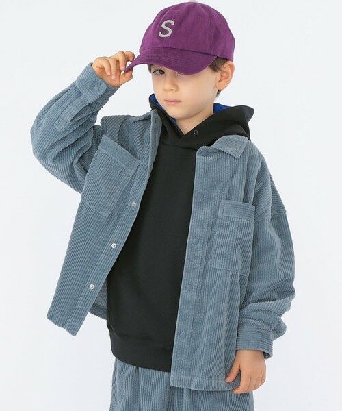 SHIPS / シップス Tシャツ | SHIPS KIDS:100〜130cm /〈多機能〉ダブル ニット フード パーカー | 詳細14