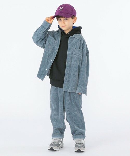 SHIPS / シップス Tシャツ | SHIPS KIDS:100〜130cm /〈多機能〉ダブル ニット フード パーカー | 詳細15