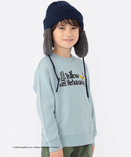 SHIPS / シップス Tシャツ | SHIPS KIDS:100〜130cm /【THE BEATLES(ザ・ビートルズ)】スウェット(ライトブルー)