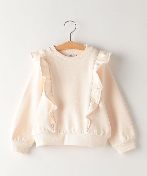 SHIPS / シップス Tシャツ | SHIPS KIDS:100〜130cm / ショルダー フリル スウェット | 詳細8