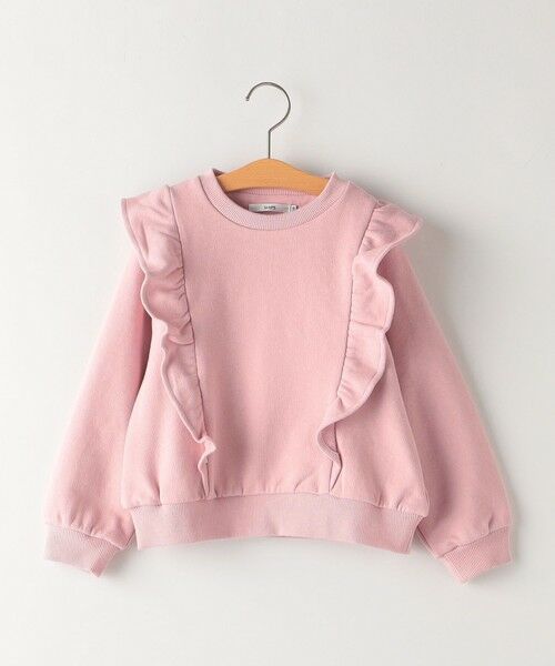 SHIPS / シップス Tシャツ | SHIPS KIDS:100〜130cm / ショルダー フリル スウェット | 詳細19