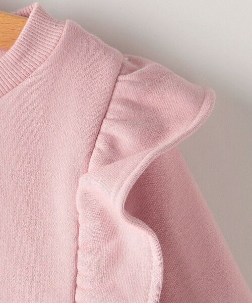 SHIPS / シップス Tシャツ | SHIPS KIDS:100〜130cm / ショルダー フリル スウェット | 詳細22