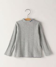 SHIPS / シップス Tシャツ | SHIPS KIDS:80〜90cm / ランダム リブ ハイネック カットソー