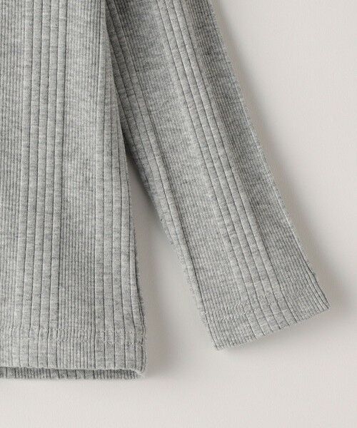 SHIPS / シップス Tシャツ | SHIPS KIDS:80〜90cm / ランダム リブ ハイネック カットソー | 詳細4