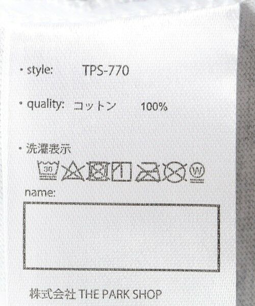 SHIPS / シップス Tシャツ | THE PARK SHOP:115〜145cm / SNOW PARK 長袖 TEE | 詳細5