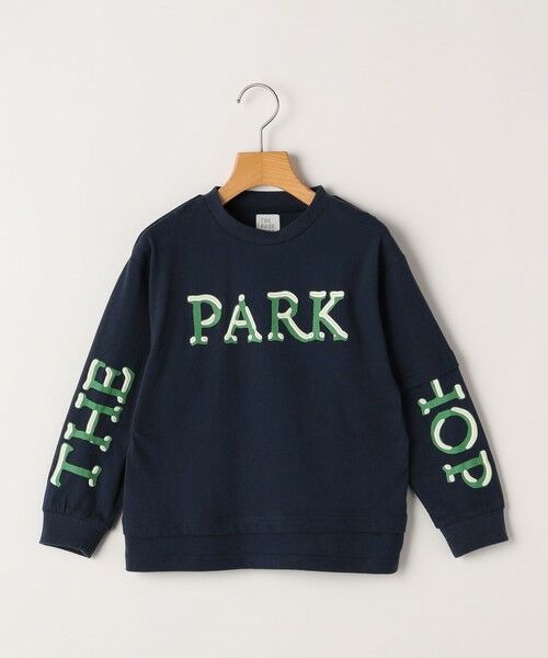 SHIPS / シップス Tシャツ | THE PARK SHOP:115〜145cm / SNOW PARK 長袖 TEE(ネイビー)