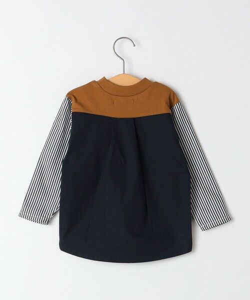 SHIPS / シップス Tシャツ | SHIPS KIDS:80〜90cm / パターン 切替 長袖 TEE | 詳細1