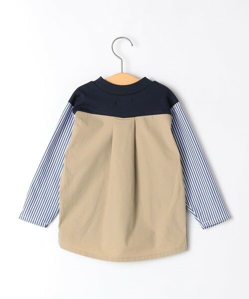 SHIPS / シップス Tシャツ | SHIPS KIDS:80〜90cm / パターン 切替 長袖 TEE | 詳細3