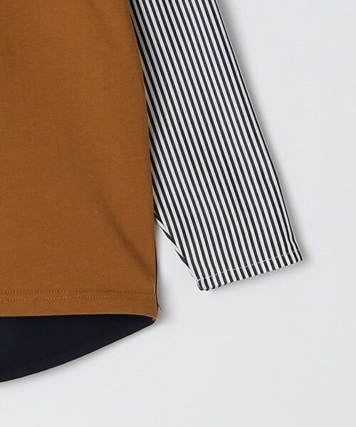 SHIPS / シップス Tシャツ | SHIPS KIDS:100〜130cm / パターン 切替 長袖 TEE | 詳細14