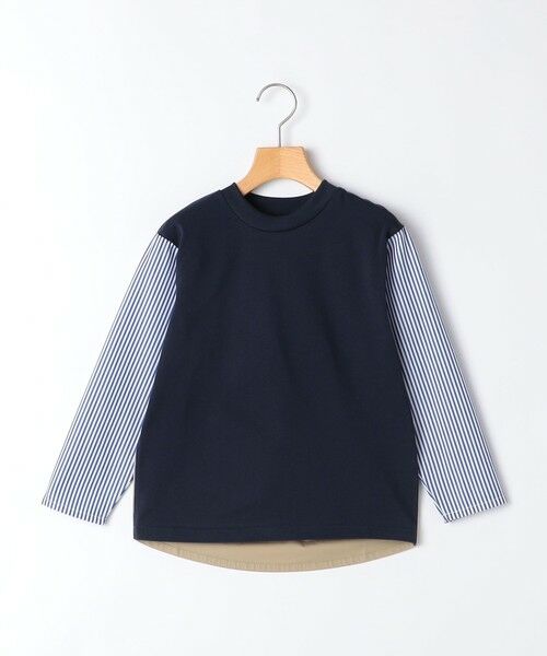 SHIPS / シップス Tシャツ | SHIPS KIDS:100〜130cm / パターン 切替 長袖 TEE | 詳細29