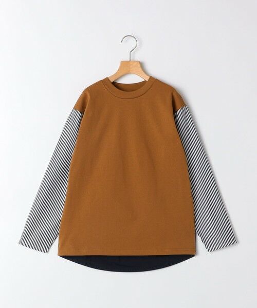 SHIPS / シップス Tシャツ | SHIPS KIDS:140〜160cm / パターン 切替 長袖 TEE | 詳細12