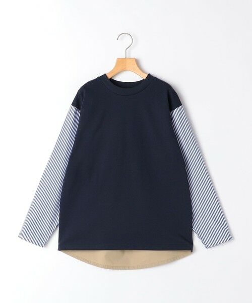 SHIPS / シップス Tシャツ | SHIPS KIDS:140〜160cm / パターン 切替 長袖 TEE | 詳細26