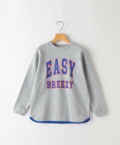 SHIPS / シップス Tシャツ | SHIPS KIDS:80〜90cm / パイピング カレッジ ロゴ スウェット