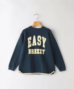 SHIPS / シップス Tシャツ | SHIPS KIDS:80〜90cm / パイピング カレッジ ロゴ スウェット