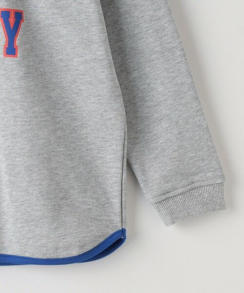 SHIPS / シップス Tシャツ | SHIPS KIDS:80〜90cm / パイピング カレッジ ロゴ スウェット | 詳細3