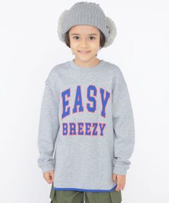 SHIPS / シップス Tシャツ | SHIPS KIDS:100〜130cm / パイピング カレッジ ロゴ スウェット