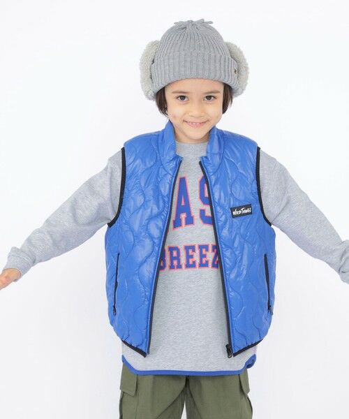 SHIPS / シップス Tシャツ | SHIPS KIDS:100〜130cm / パイピング カレッジ ロゴ スウェット | 詳細11