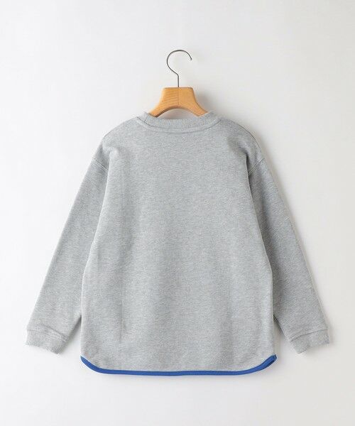 SHIPS / シップス Tシャツ | SHIPS KIDS:100〜130cm / パイピング カレッジ ロゴ スウェット | 詳細21