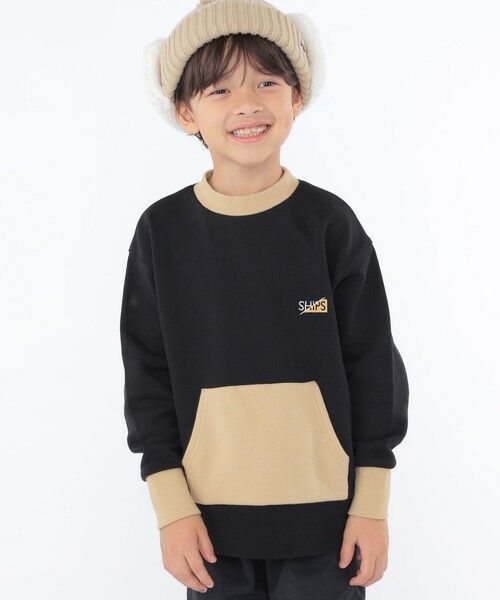 SHIPS / シップス Tシャツ | SHIPS KIDS:100〜130cm / フェス ポケット スウェット | 詳細15