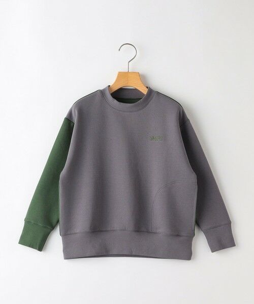 SHIPS / シップス Tシャツ | SHIPS KIDS:100〜130cm / 2トーン スウェット | 詳細7