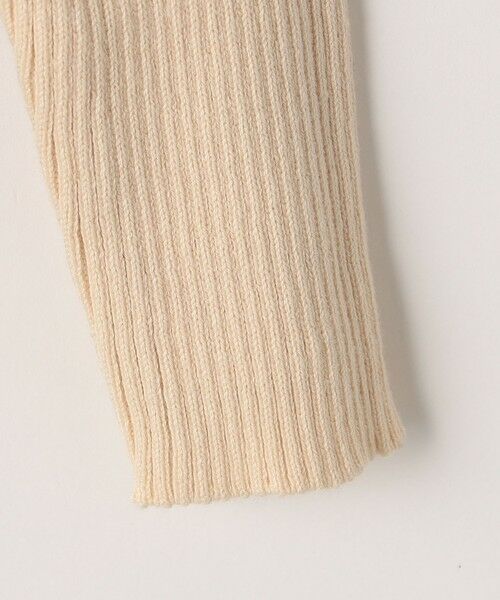 SHIPS / シップス Tシャツ | SHIPS KIDS:100〜125cm /〈手洗い可能〉リブ フリル タートルネック ニット | 詳細3