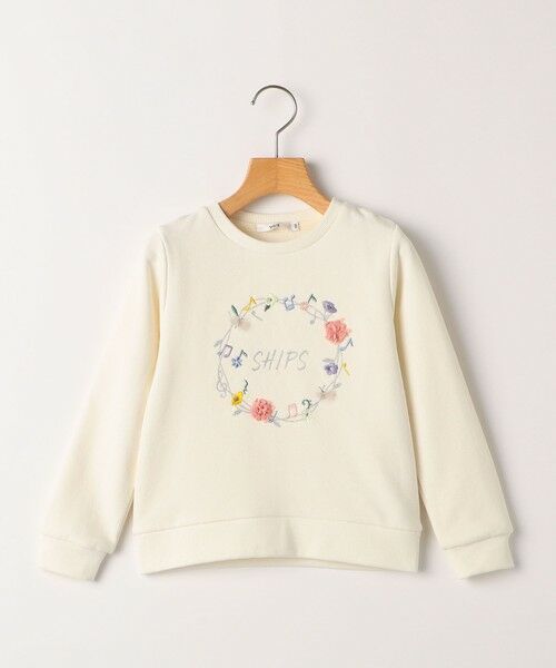 SHIPS / シップス Tシャツ | SHIPS KIDS:100〜130cm / ミュージック フラワー スウェット | 詳細6
