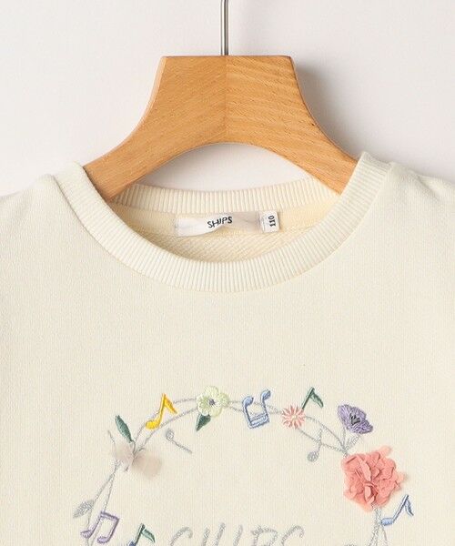SHIPS / シップス Tシャツ | SHIPS KIDS:100〜130cm / ミュージック フラワー スウェット | 詳細8