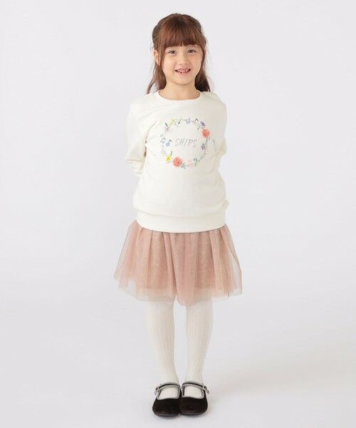SHIPS / シップス Tシャツ | SHIPS KIDS:100〜130cm / ミュージック フラワー スウェット | 詳細5