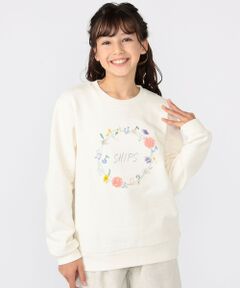 SHIPS / シップス Tシャツ | SHIPS KIDS:140〜150cm / ミュージック フラワー スウェット