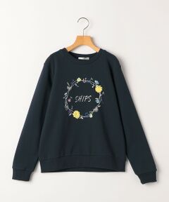SHIPS / シップス Tシャツ | SHIPS KIDS:140〜150cm / ミュージック フラワー スウェット