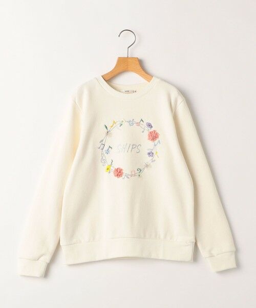 SHIPS / シップス Tシャツ | SHIPS KIDS:140〜150cm / ミュージック フラワー スウェット | 詳細11