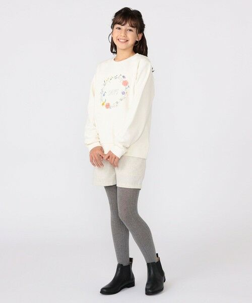 SHIPS / シップス Tシャツ | SHIPS KIDS:140〜150cm / ミュージック フラワー スウェット | 詳細4