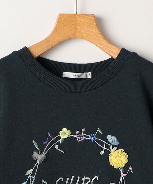 SHIPS / シップス Tシャツ | SHIPS KIDS:140〜150cm / ミュージック フラワー スウェット | 詳細14