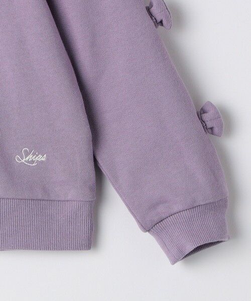 SHIPS / シップス Tシャツ | SHIPS KIDS:100〜130cm / リボン スウェット | 詳細21