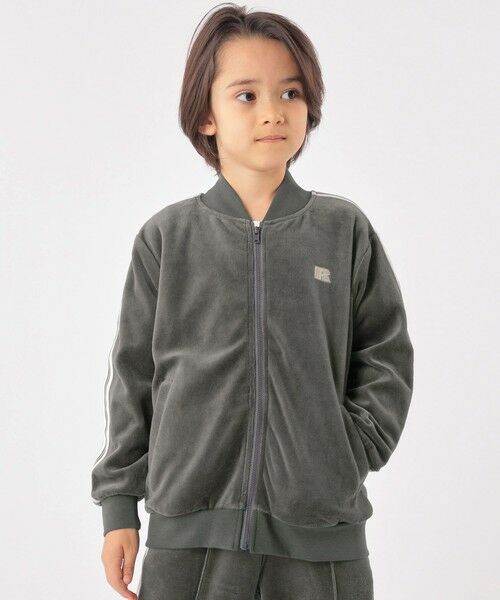 SHIPS / シップス Tシャツ | 【SHIPS KIDS別注】RUSSELL ATHLETIC:100〜130cm/トラックジャケット | 詳細2